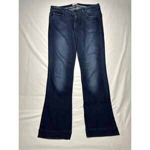 Hudson Women's‎ Signature Bootcut Denim Jeans Dark Wash Flap Pocket Size 29